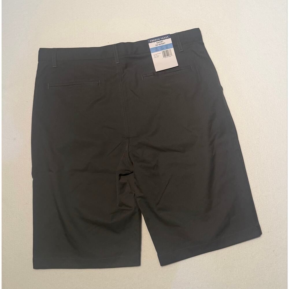 French toast kids New grey shorts with adjustable waistband - Picture 2 of 14